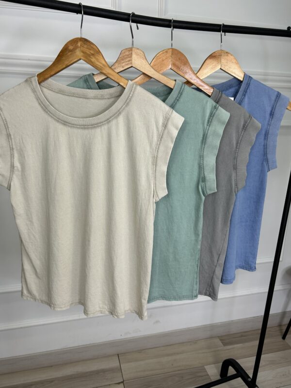Camiseta efecto lavado - Imagen 2