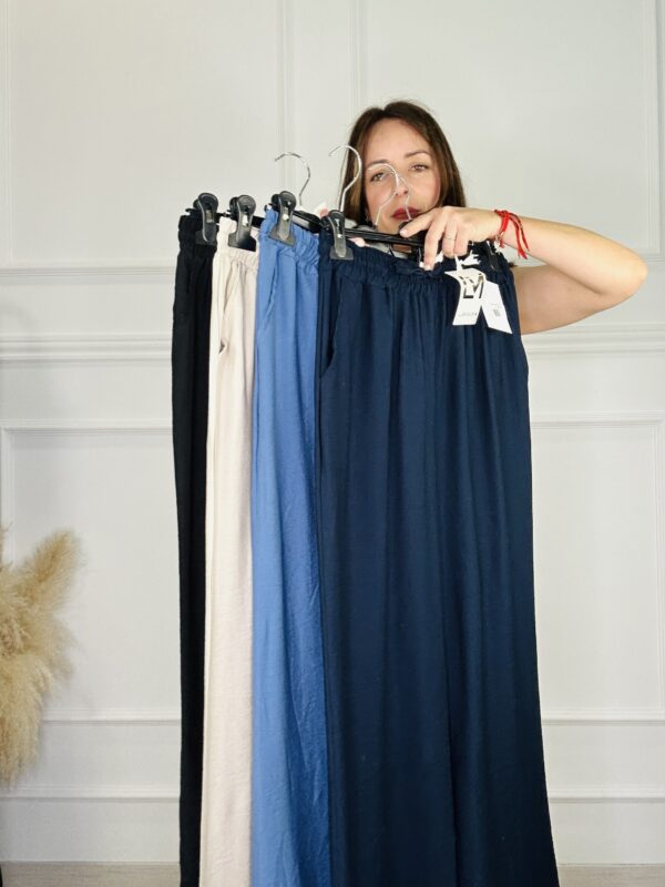 Pantalón Lino ancho - Imagen 2