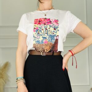 Camiseta leopardo
