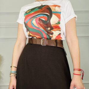 Camiseta multicolor
