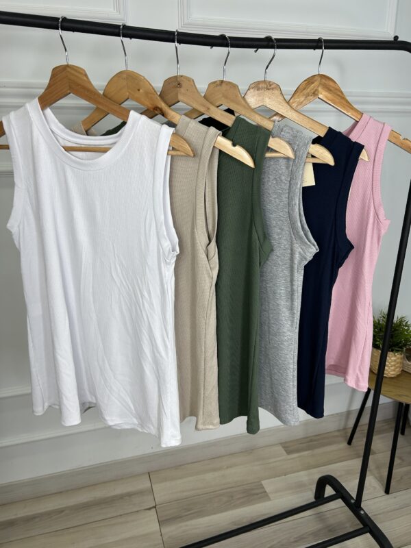 Camiseta canalé - Imagen 2