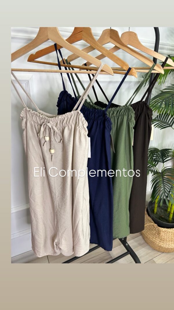 Mono corto lino - Imagen 2