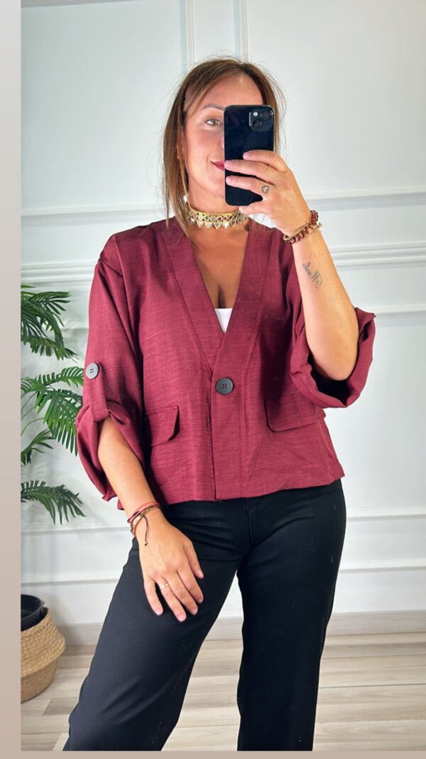 Blusa botón - Imagen 4