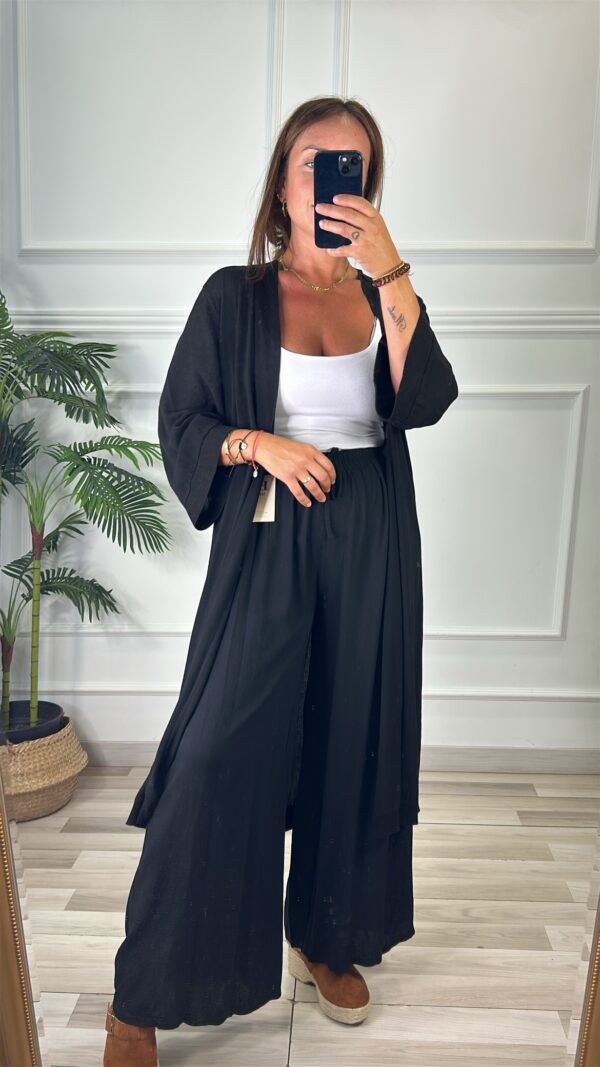 Pantalón ancho tela