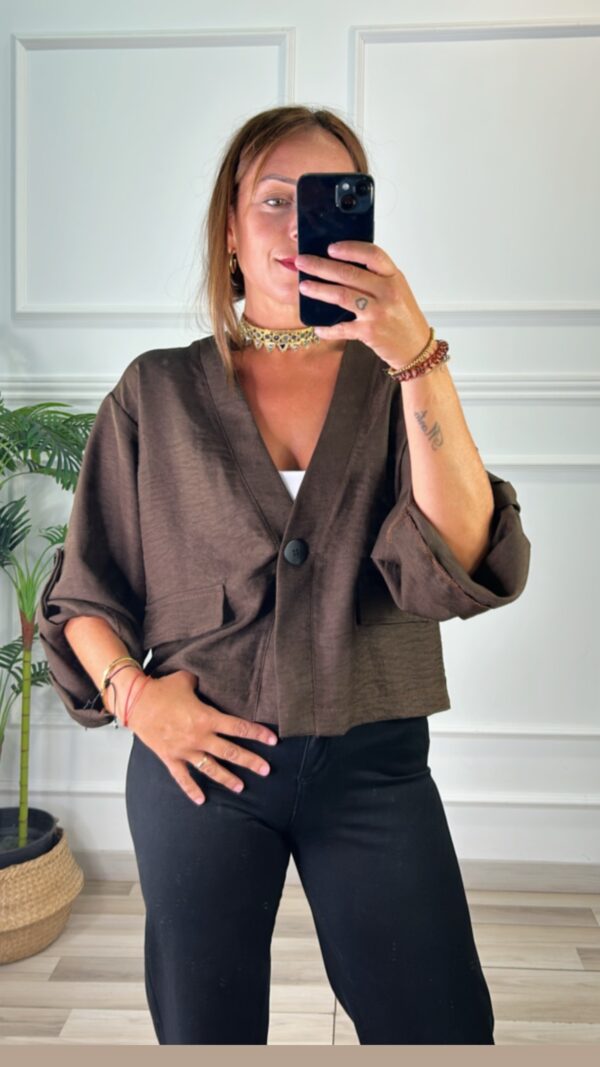 Blusa botón - Imagen 5