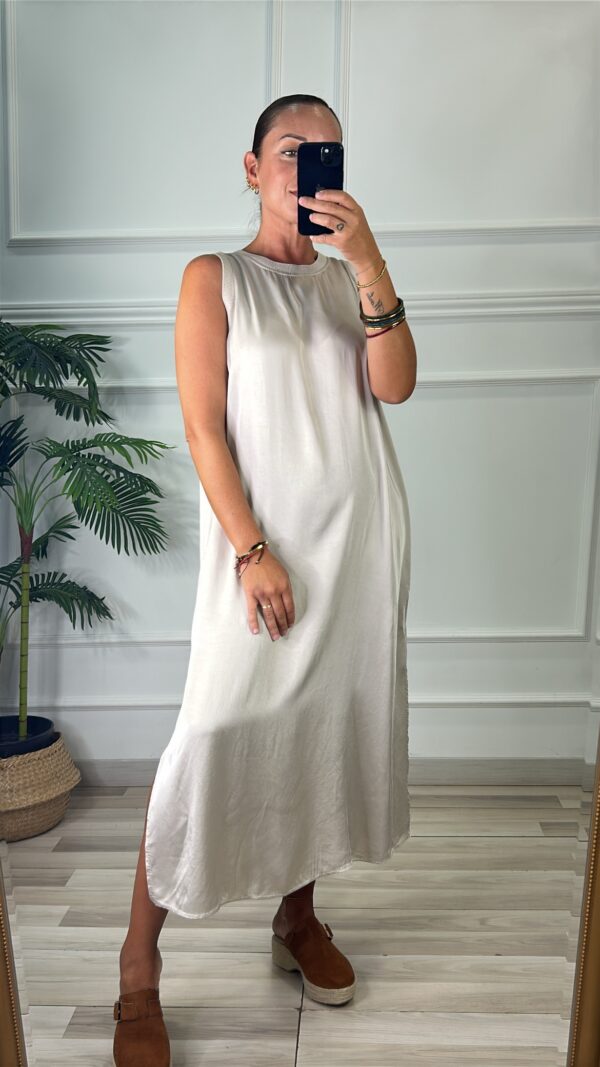 Vestido satinado