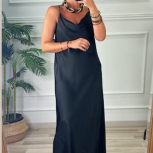 Vestido lencero satén