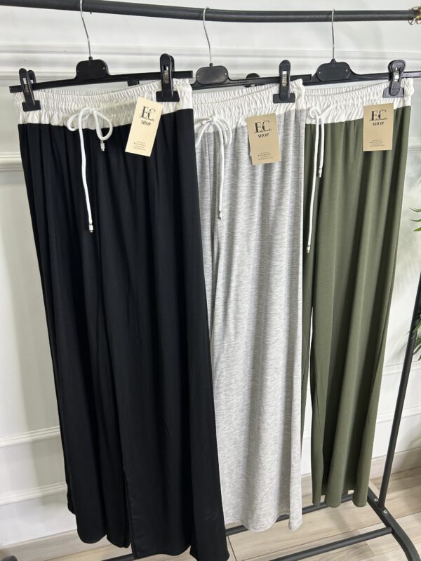 Pantalón cinturilla blanca - Imagen 3