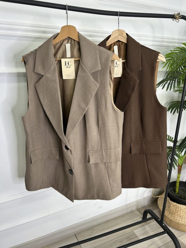 Blazer sin mangas - Imagen 3