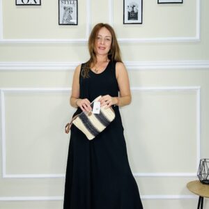 Vestido básico pico